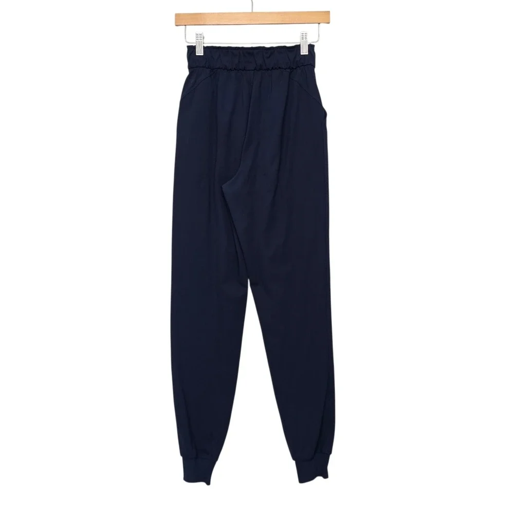 Lululemon Stretch High-Rise Jogger Full Length True Navy LW5DQDS Womens Size 2